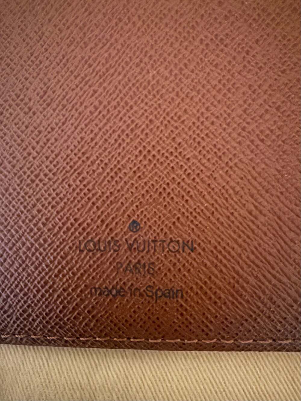Louis Vuitton Monogram Canvas Long Wallet Checkbook Cover - Picture 5 of 6